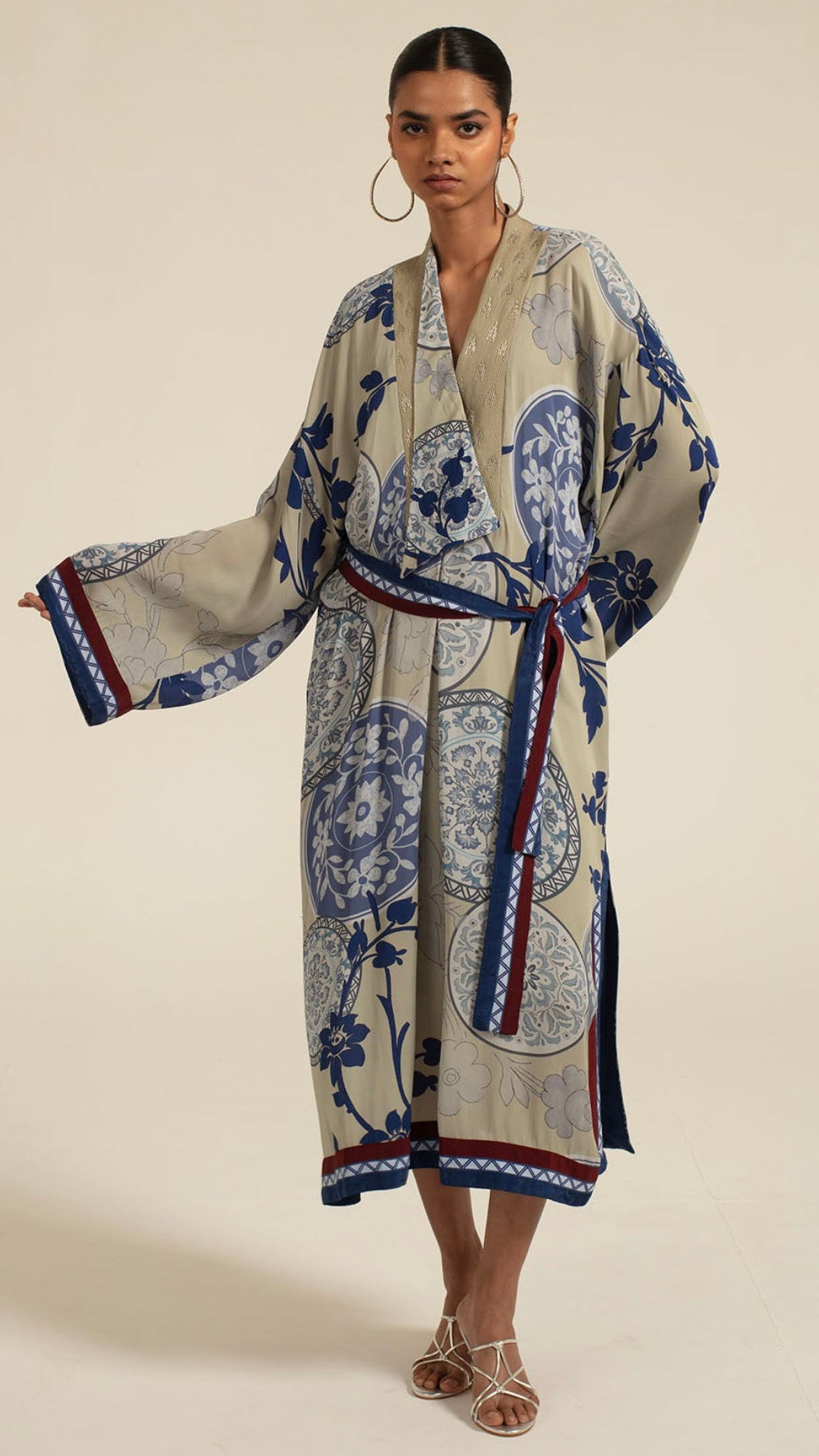 Varya Kaftan Belted Dress