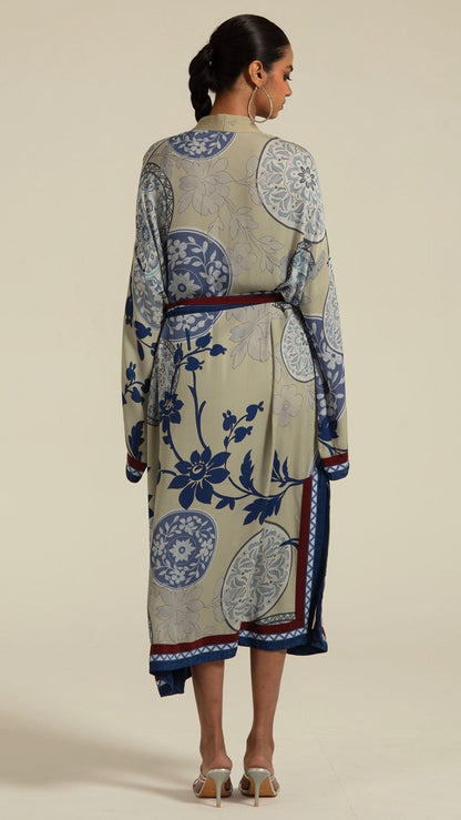 Varya Kaftan Belted Dress