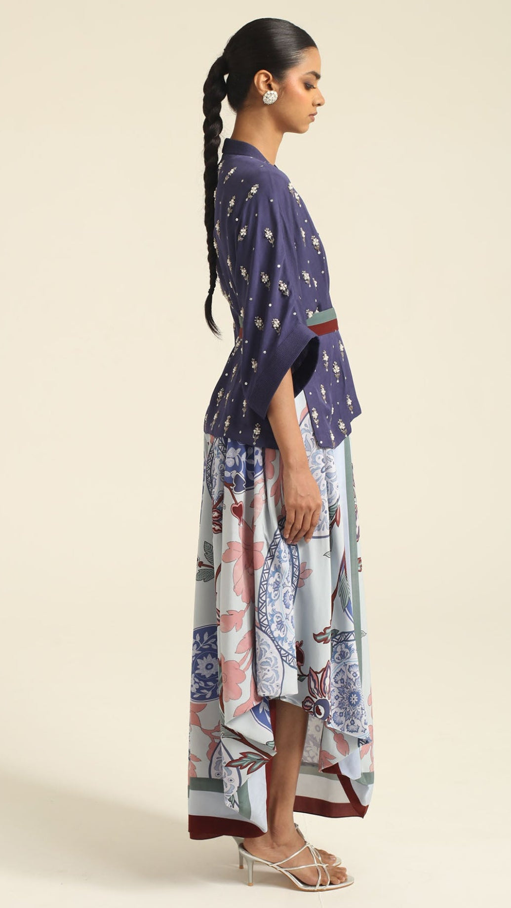 Eraya Belted Jacket and Dress Set