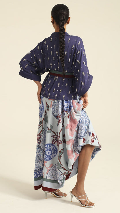 Eraya Belted Jacket and Dress Set