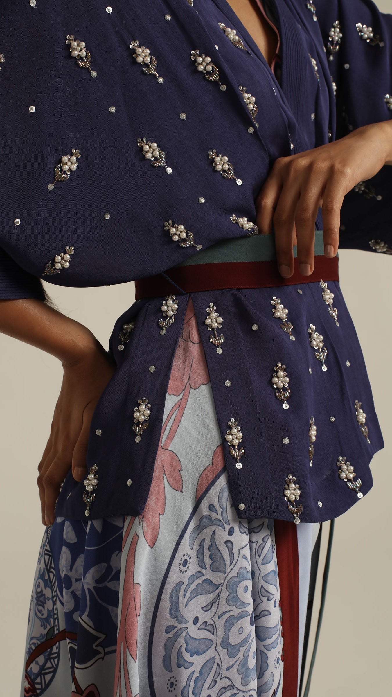 Eraya Belted Jacket and Dress Set