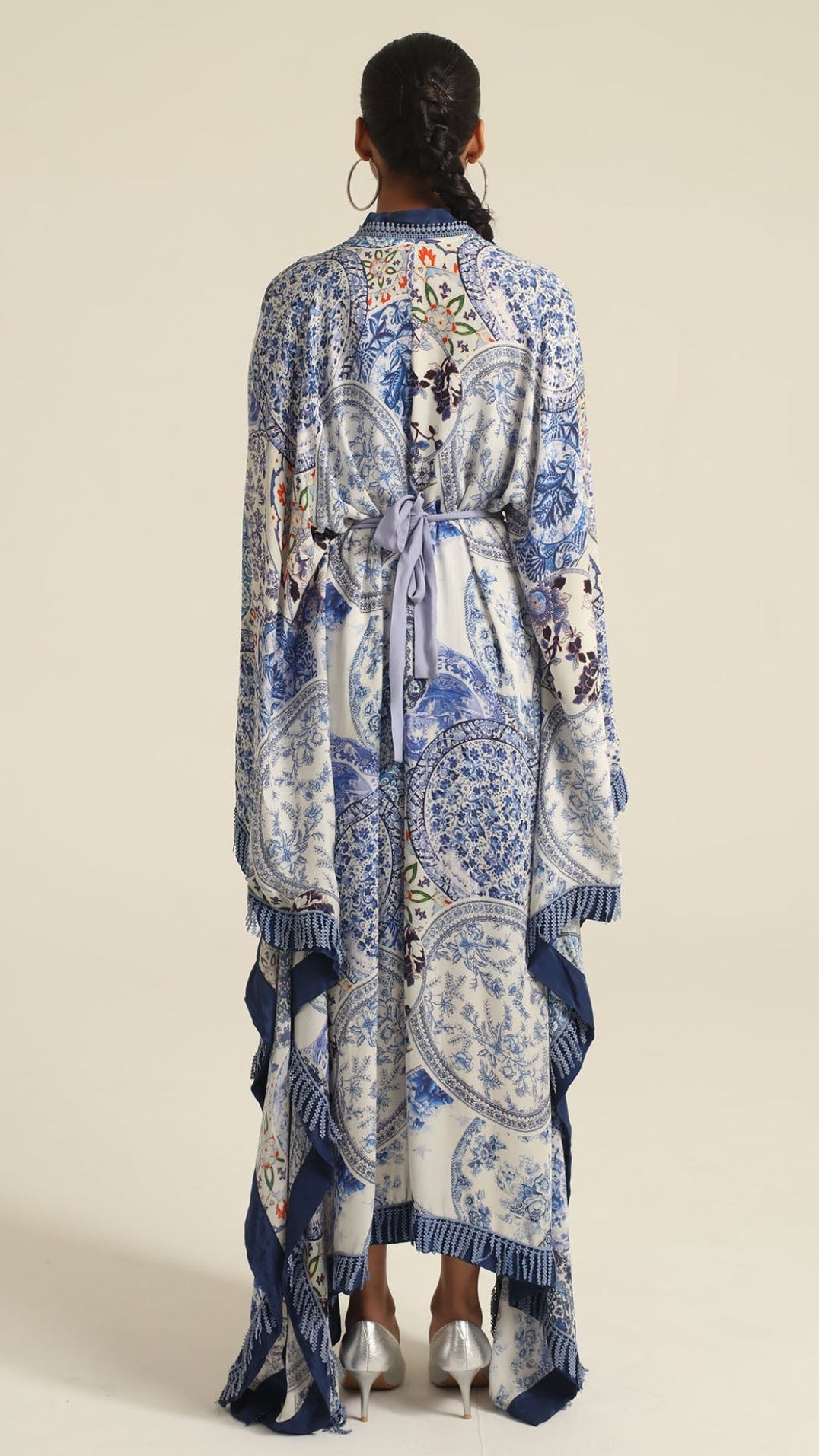 Rasa Belted Kaftan Dress