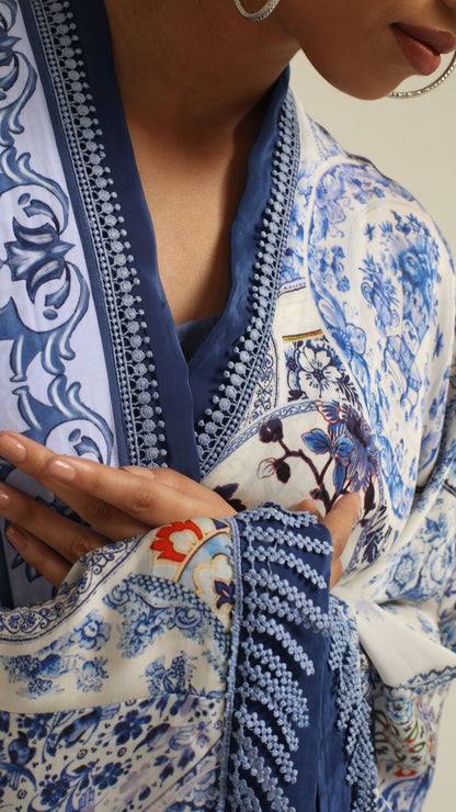 Rasa Belted Kaftan Dress