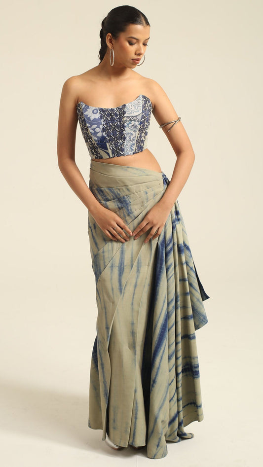 Adrika Corset and Skirt Set