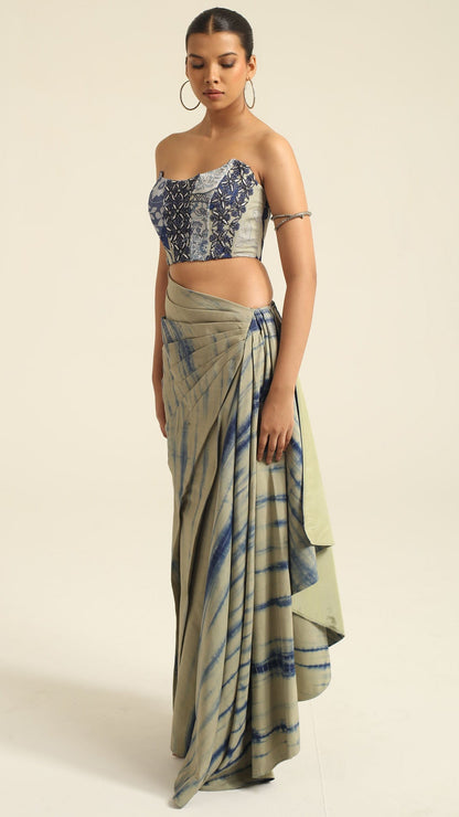 Adrika Corset and Skirt Set