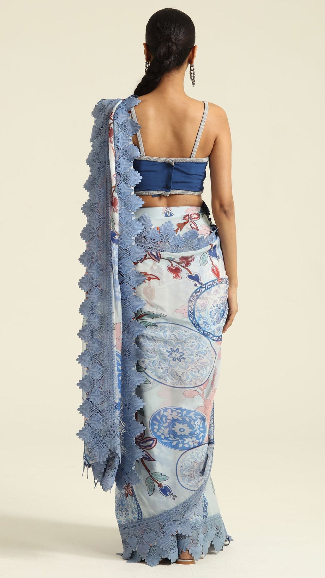 Irha Pre-Draped Saree and Blouse